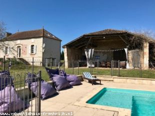 vakantieverblijf in Frankrijk te huur: Vakantiehuis 10P ZW Frankrijk met Privé Zwembad 