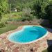 Zwembad met zicht op wijngaard